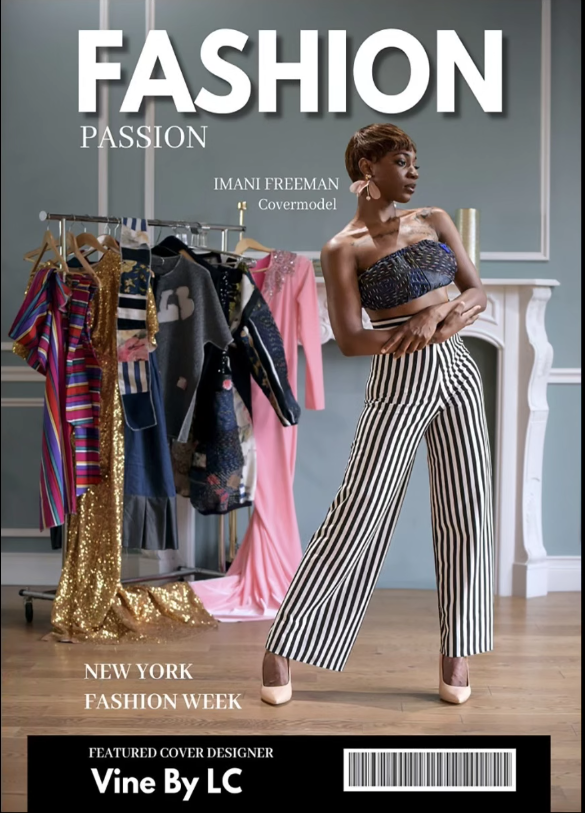 striped pants magazine cover